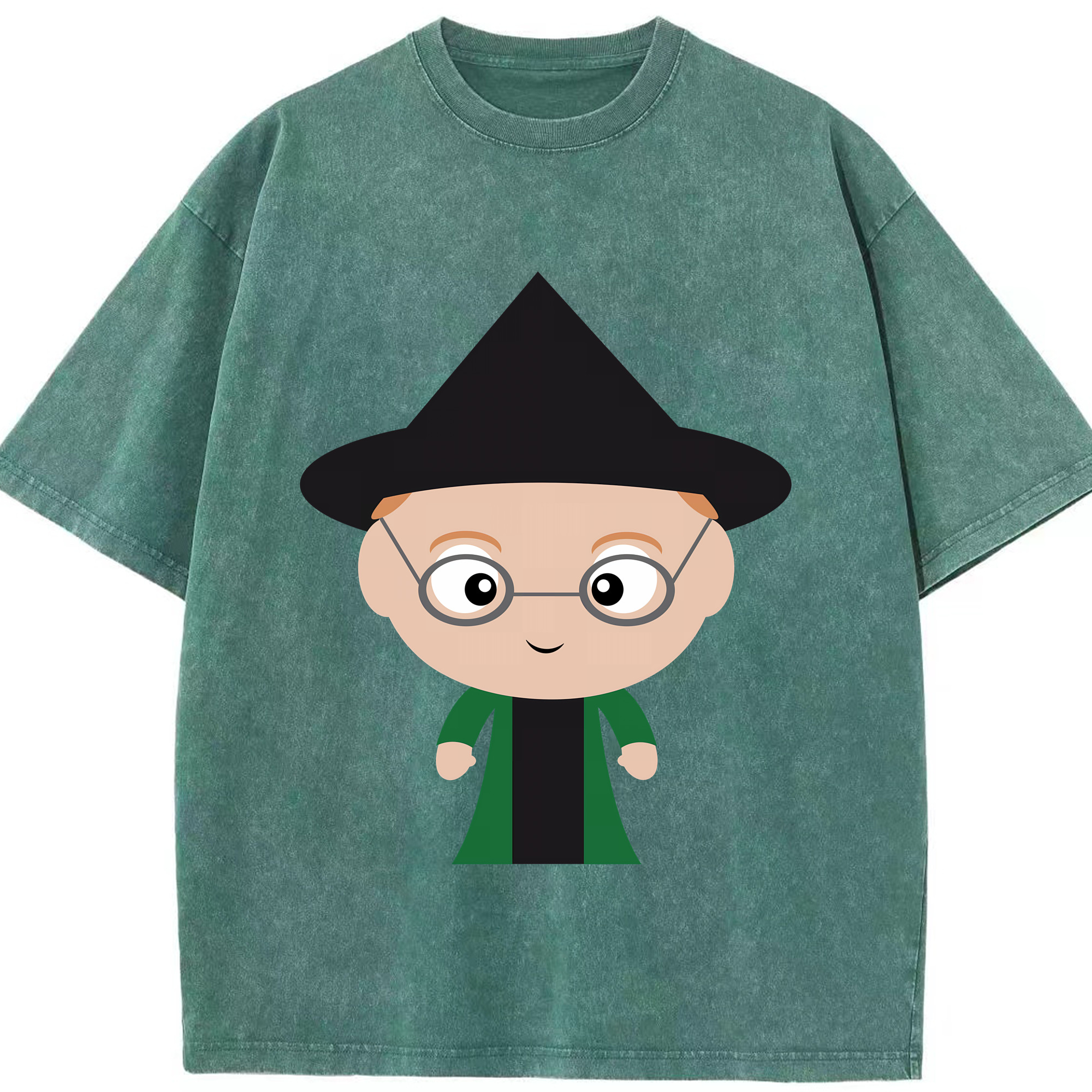 （画像用） Harry Potter ハリー・ポッターシリーズ 綿100% ヴィンテージ風 半袖Tシャツ（フロントプリント）